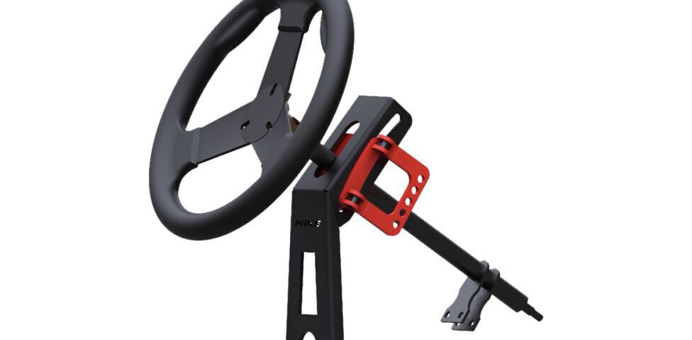 Безлюфтовая регулируемая рулевая стойка